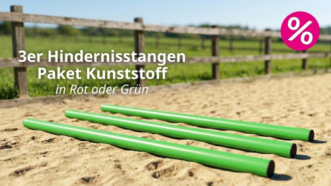 3er Hindernisstangen Paket